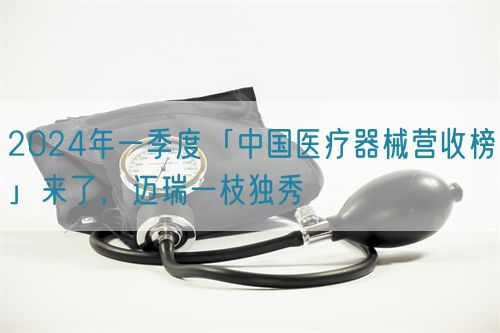 2024年一季度「中國醫(yī)療器械營收榜」來了，邁瑞一枝獨秀
