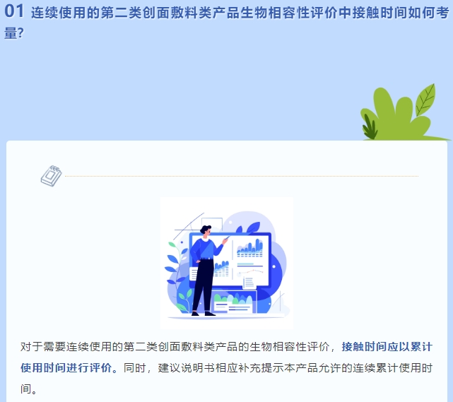 連續(xù)使用的第二類創(chuàng)面敷料類產(chǎn)品生物相容性評價(jià)中接觸時(shí)間如何考量？(圖2)